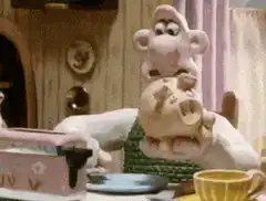 Wallace shakes piggy bank for coins