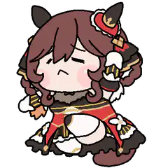 Chibi horse girl character