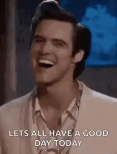 Jim Carrey Lets All Have A Good Day Today