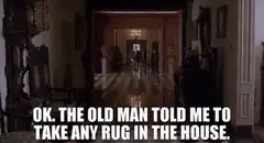 The Dude takes any rug in the house