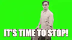 It's Time To Stop Clock
