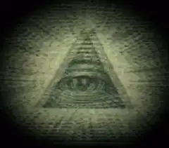 All Seeing Eye on Dollar Bill