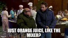 Just Orange Juice Like The Mixer