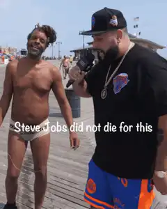 Steve Jobs did not die for this