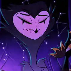 Stolas smirking and laughing
