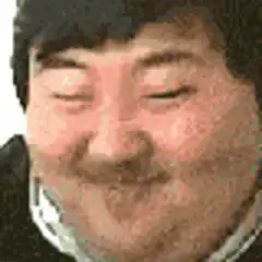 Man smiling and laughing