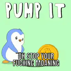 Pump It Bitcoin Penguin