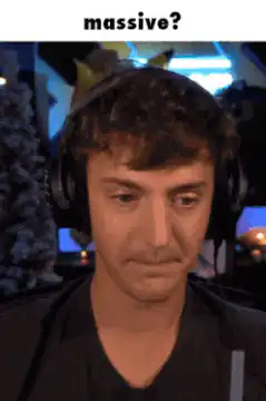 Ninja massive face reaction