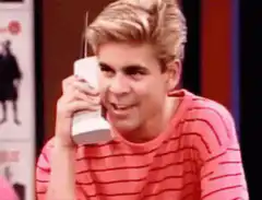 Scotty from Full House on the phone