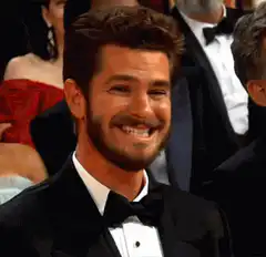 Andrew Garfield awkward smile