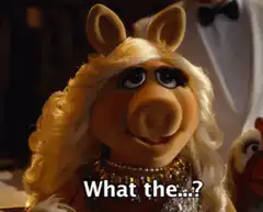 Miss Piggy What the GIF