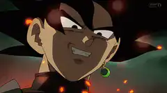 Zamasu powering up with angry expression