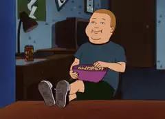 Bobby Hill eating cereal