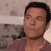 Jason Bateman shocked face reaction