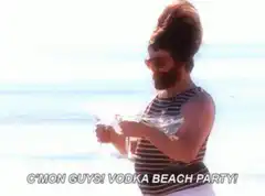 Vodka Beach Party Guy