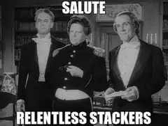 Salute Relentless Stackers