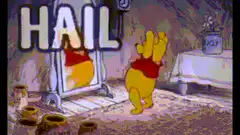 Winnie the Pooh Hail Satan