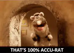 That's 100% Accu-Rat