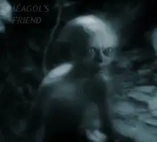 Smeagol yelling thief