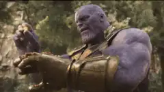 Thanos snaps his fingers