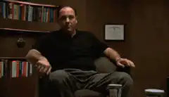 James Gandolfini as Tony Soprano saying Bingo