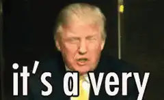 Donald Trump it's a very sad