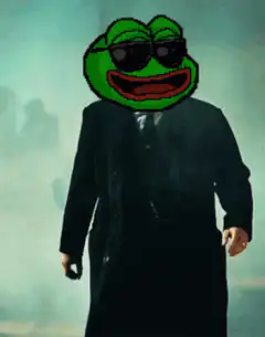 Pepe the Frog in a Suit