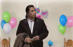 Ron Burgundy confused at party