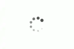 Spinning loading dots animation
