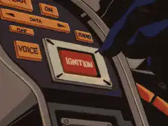 Goku activates rocket boosters