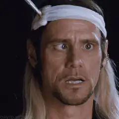 Jim Carrey as Ace Ventura Smirking