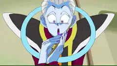 Whis eats tempura and loves it
