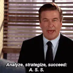 Alec Baldwin Analyze Strategize Succeed