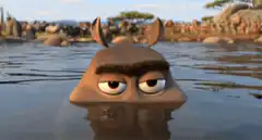 Maurice the Aardvark rises from water