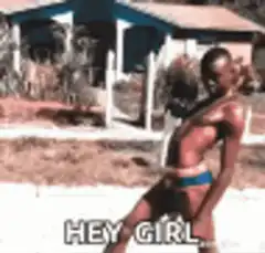 Hey Girl dancing man
