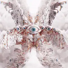 Angel with many eyes