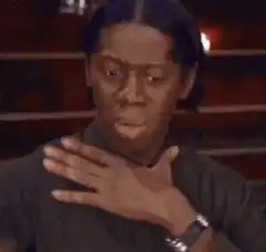 Dave Chappelle shocked hand on chest