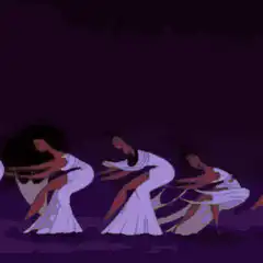 Hercules dancing girls transition