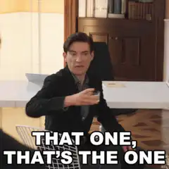 That One, That's The One