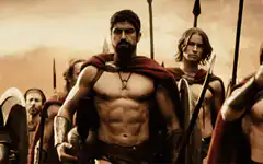 Gerard Butler as King Leonidas
