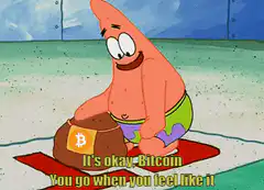 Patrick Star Bitcoin Patience