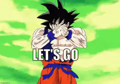 Goku transforms into Super Saiyan