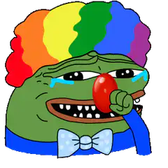 Sad Clown Pepe
