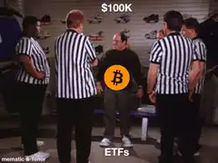Bitcoin ETF $100K meme