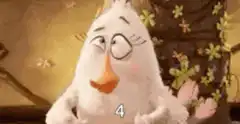 Olaf taking a deep breath
