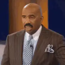 Steve Harvey talking