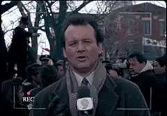 Bill Murray Groundhog Day Again