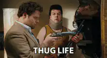 Seth Rogen and Danny McBride Thug Life