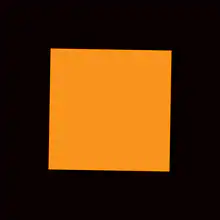 Orange square rotating