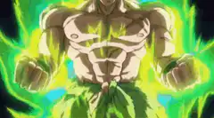 Broly Super Saiyan transformation